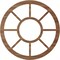 Ekena Millwork Grace Wood Fretwork Pierced Ceiling Medallion, Walnut, 18"OD x 6 1/2"ID x 3/8"T CMWP18X0375GRWA - alternate 3